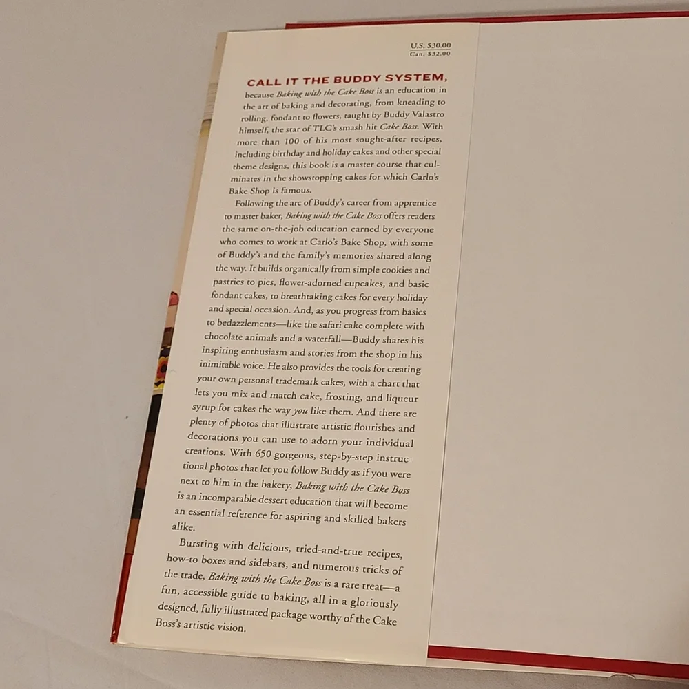 Cookbook Cooking With The Cake Boss Buddy Valastro Recipe And Decorating